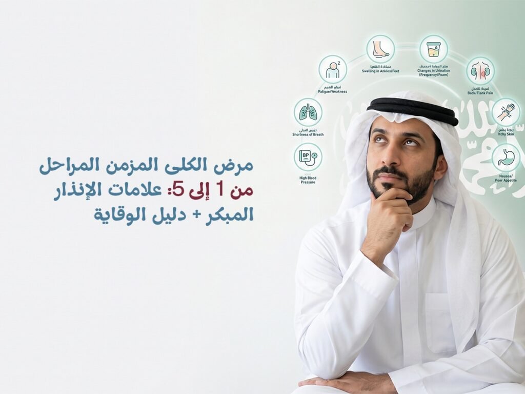 مرض الكلى المزمن المراحل والوقاية
