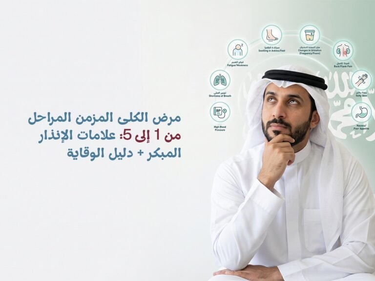 مرض الكلى المزمن المراحل والوقاية